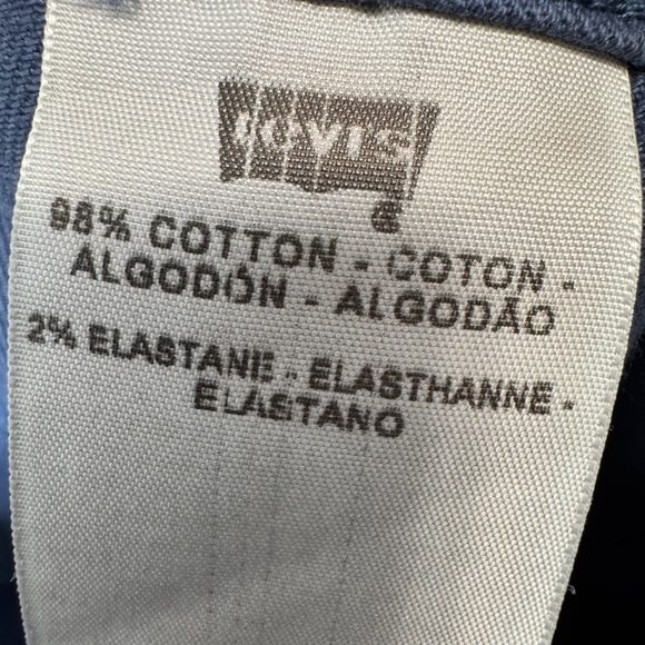 Levi's Flare Pants Blue - Picture 6 of 12